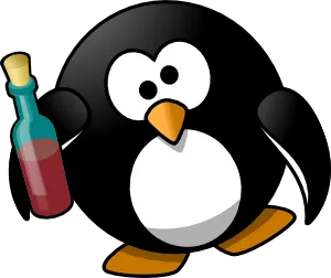 Drunk Penguin Logo